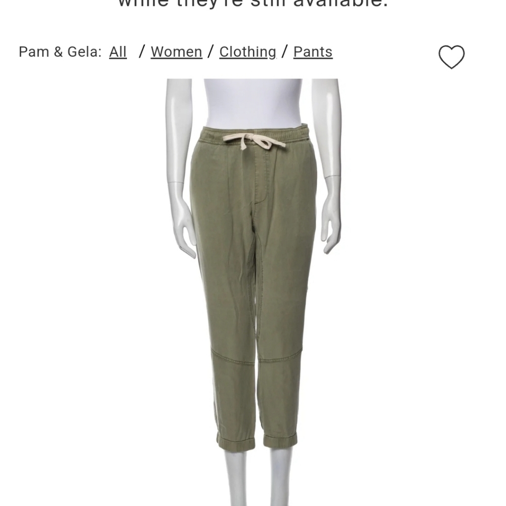 Pam and Gela cropped pants
